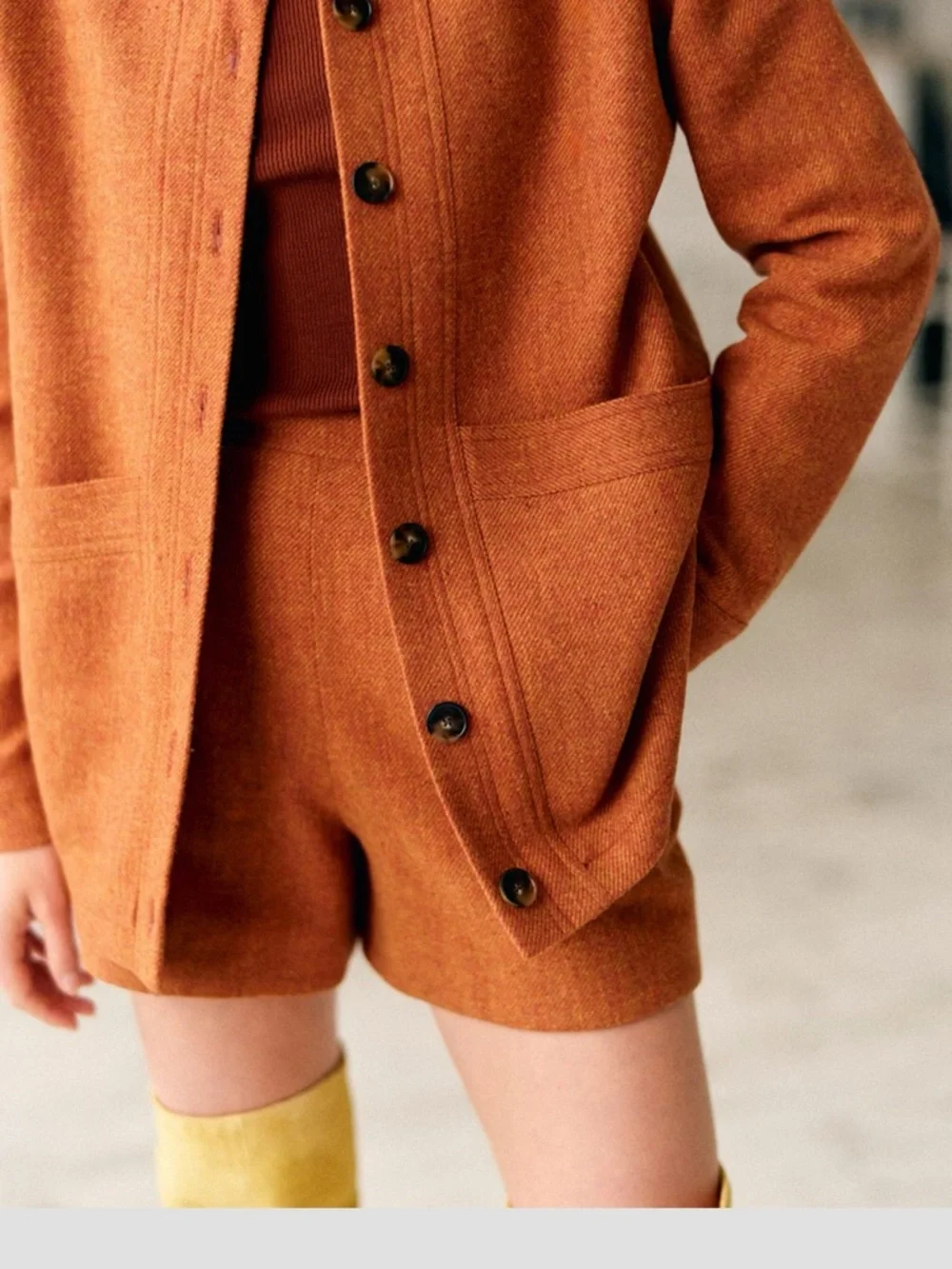 Sezane Will jacket and Ismael shorts set - Picture 16 of 16